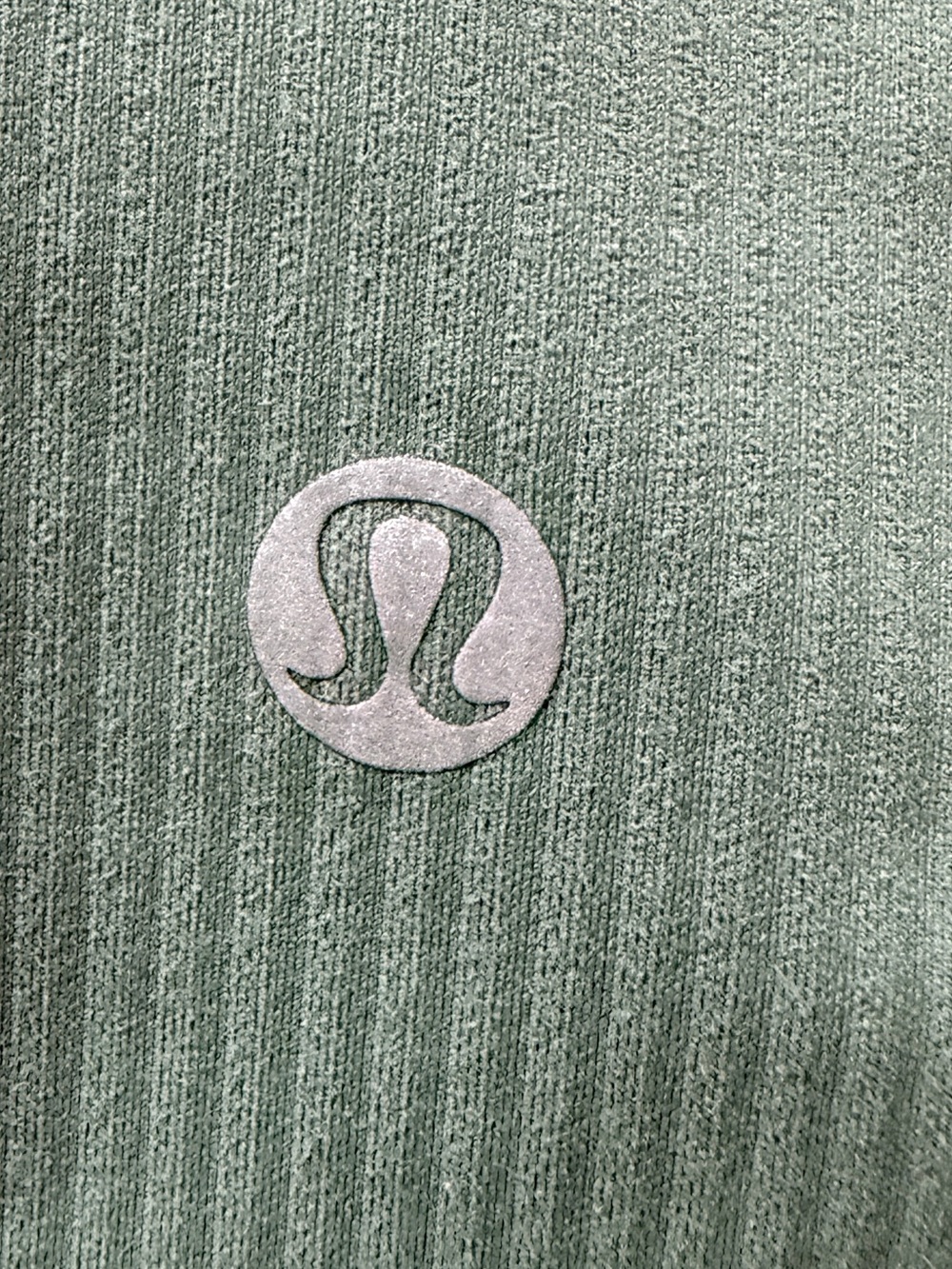 lululemon Wunder Train HR Grey Eucalyptus Leggings size 10 & free tote - Picture 6 of 7